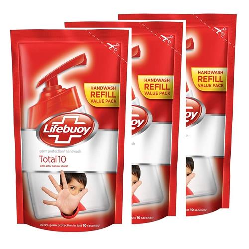 LIFEBOUY H.W.TOTAL10 3*185ml